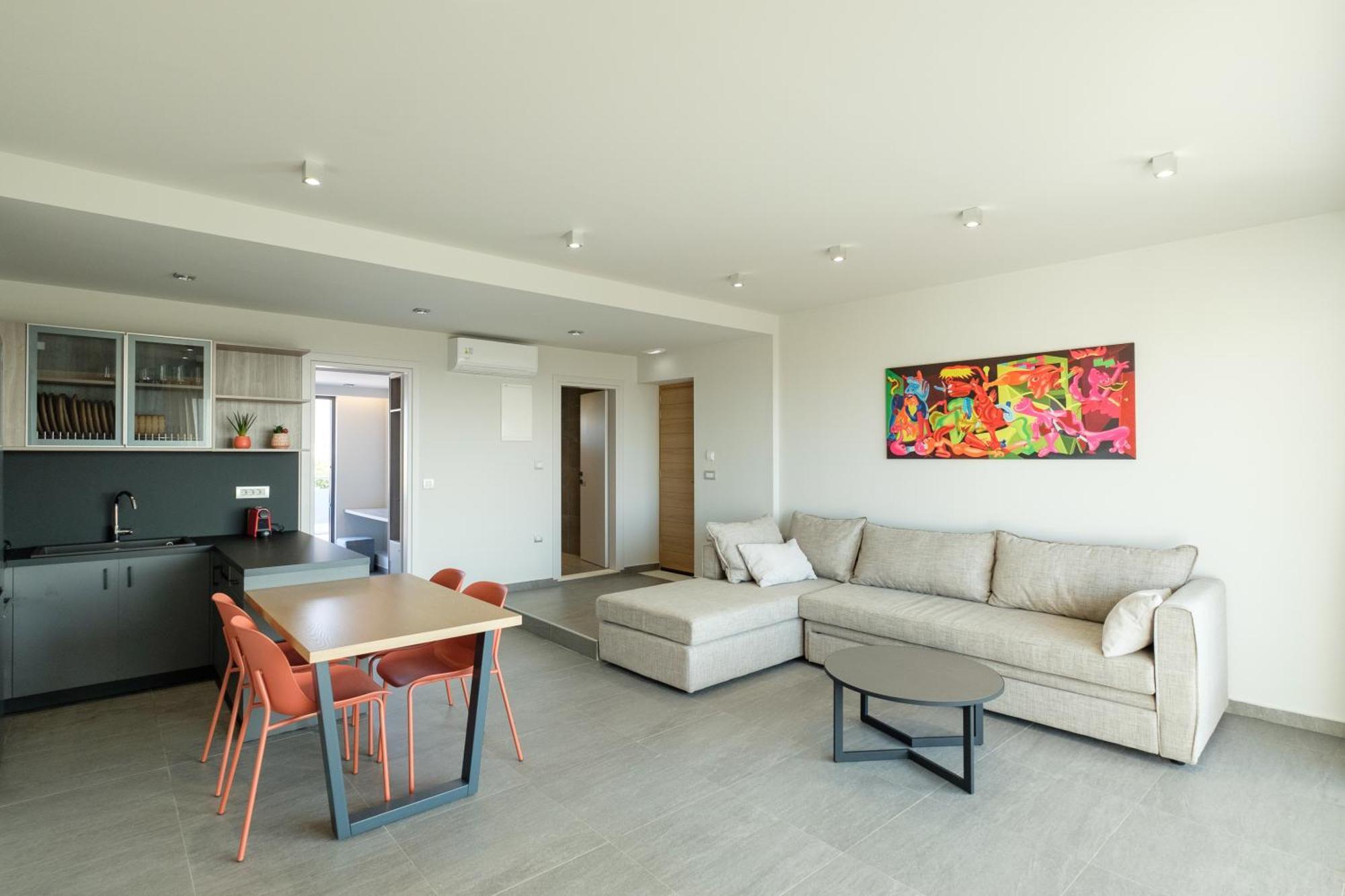 Appartamento Sky-High 70Sqm Penthouse W. Stunning Views - 05 La Canea Esterno foto